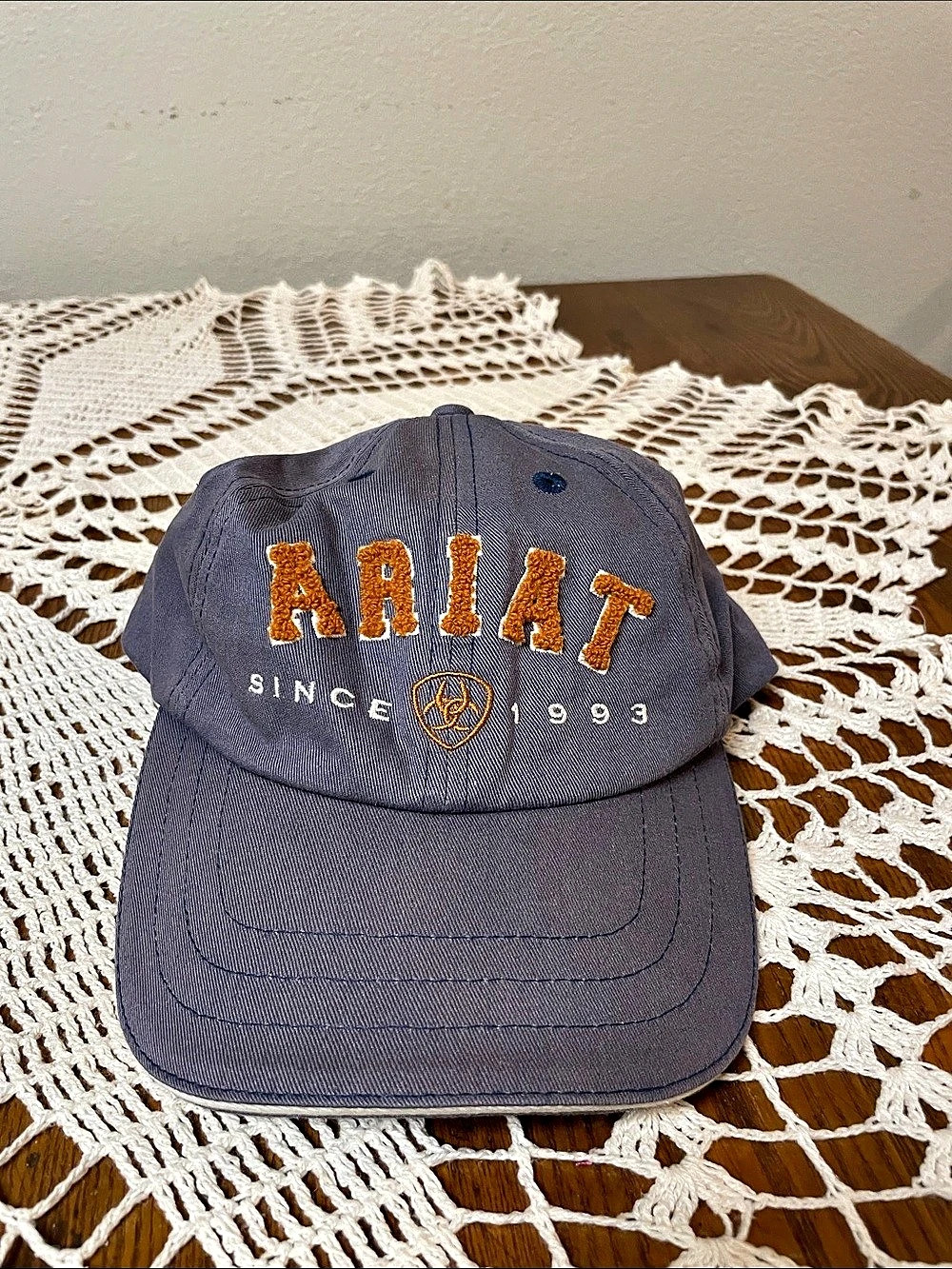 Ariat Since 1993 Baseball Cap in Blue